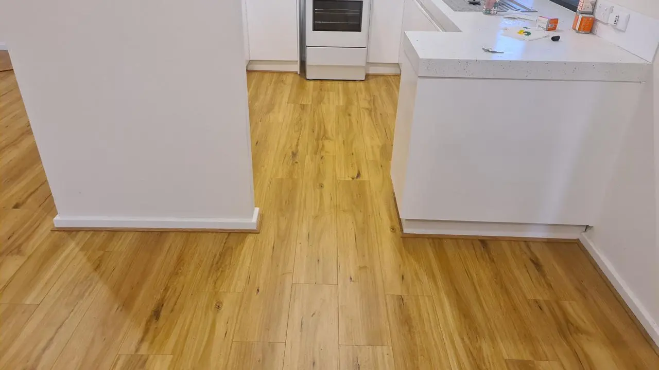 Modern hybrid flooring project by FT3Flooring